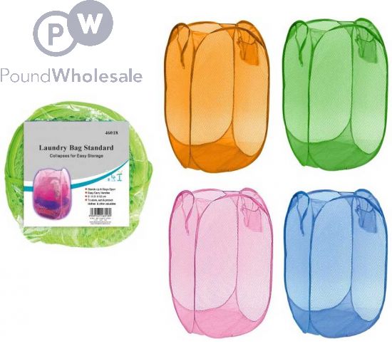 Wholesale Laundry Bag Standard (assorted Colours) Pound Wholesale