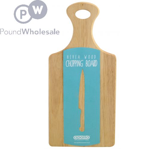 Wholesale Apollo Hevea Wood Chopping Board Pound Wholesale
