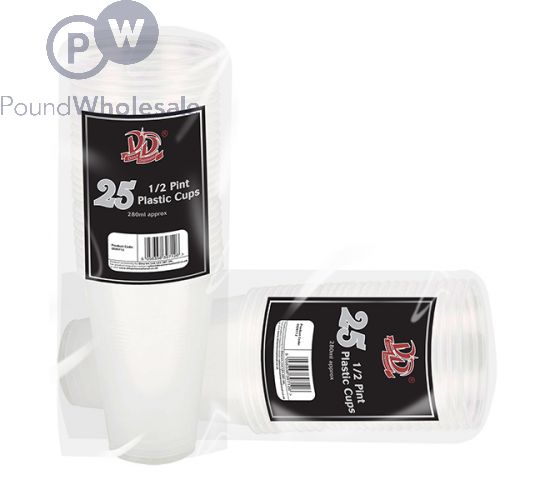 1 2 pint plastic containers