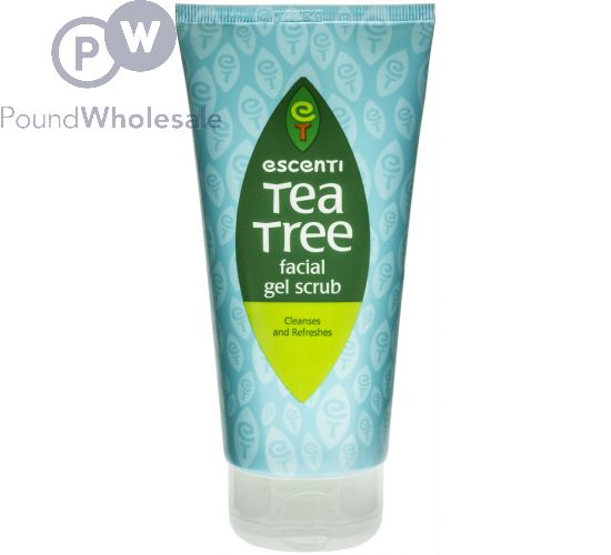 escenti tea tree facial wash gel