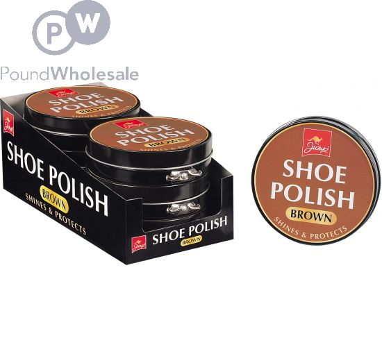 brown shoe polish