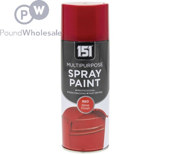 Wholesale 151 Multipurpose Spray Paint Red 400ml Pound Wholesale