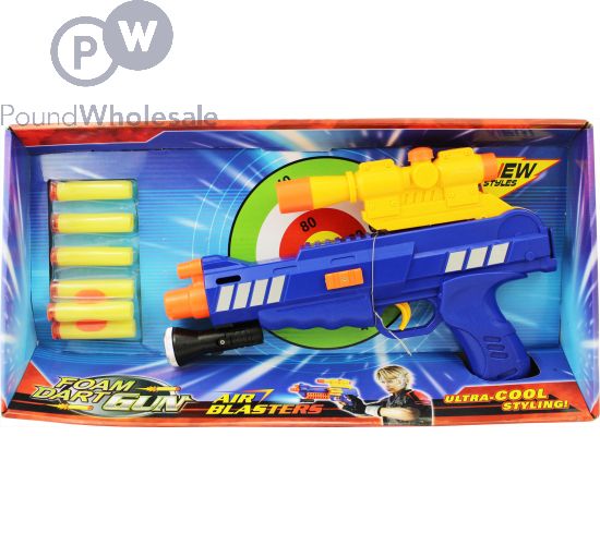 Wholesale Foam Dart Gun With Light (23cmx45cm) Pound Wholesale