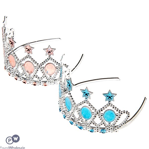 Pp Tiara Princess Crown Assorted Colours