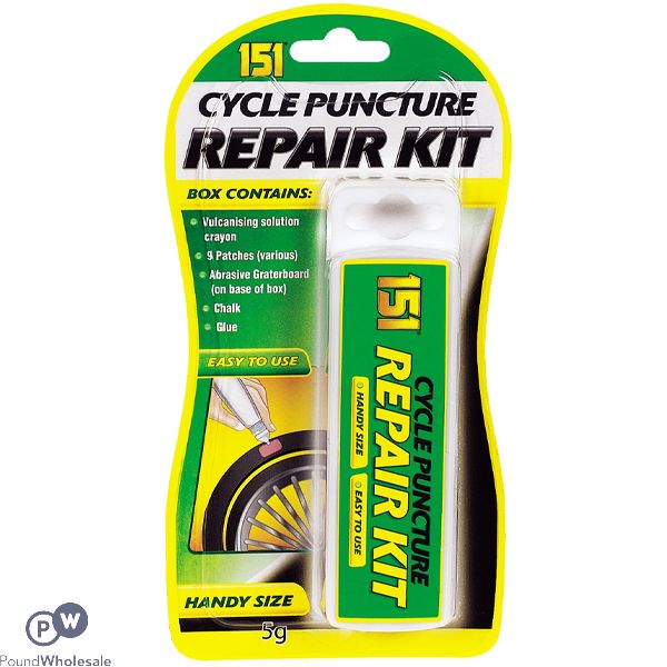 151 Cycle Puncture Repair Kit 5g