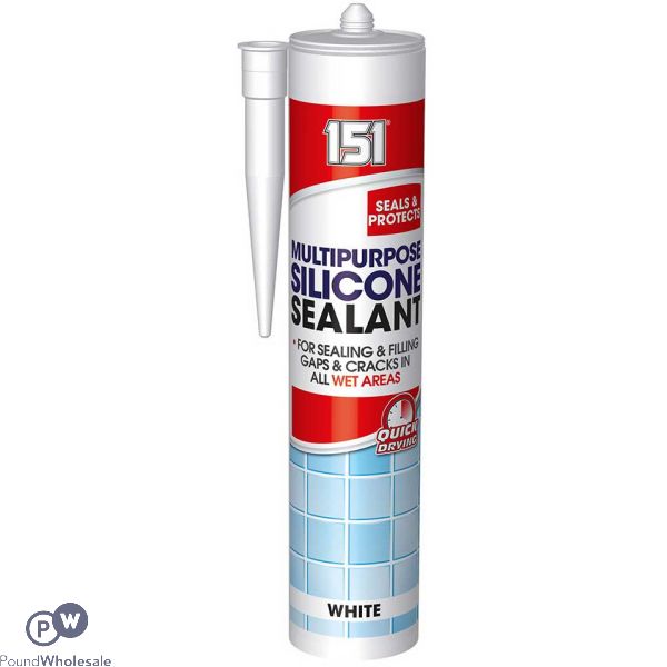 151 Multipurpose Silicone Sealant White 280ml