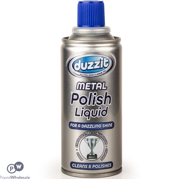 Duzzit Metal Polish Liquid Spray 120ml