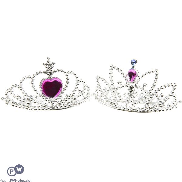 Mini Pp Crown Tiara 11cm Assorted