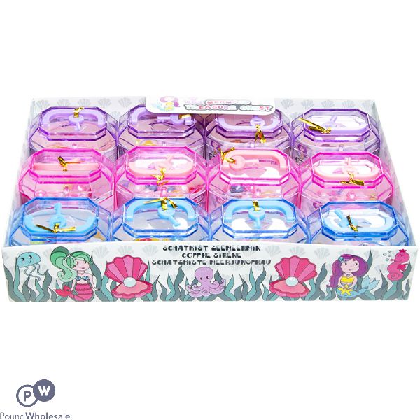 TREASURE BOX PEARLS MERMAID CDU ASSORTED