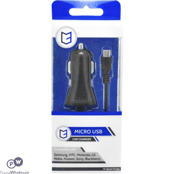 VIBE MICRO USB CAR CHARGER 1AMP