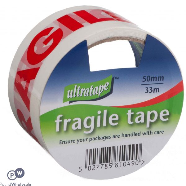 Ultratape Fragile Tape 50mm X 33m