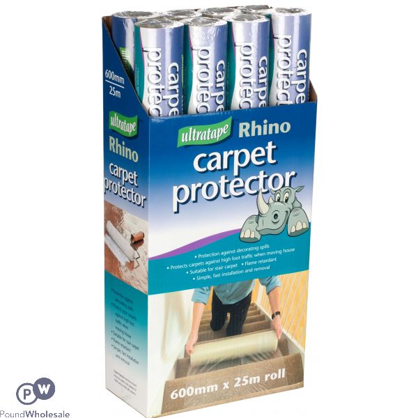 ULTRATAPE RHINO CARPET PROTECTOR ROLL 25M