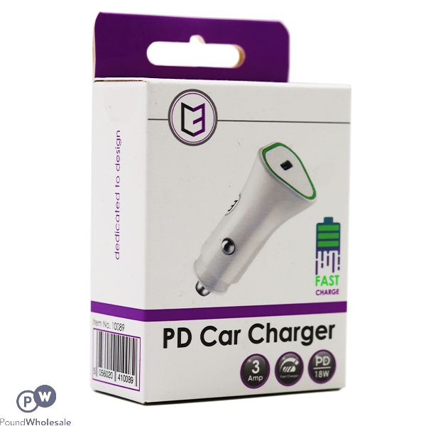 Vibe Pd Usb-c 3amp Car Charger