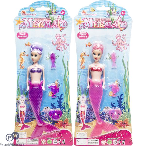 The Little Mermaid Action Figure Toy Assorted