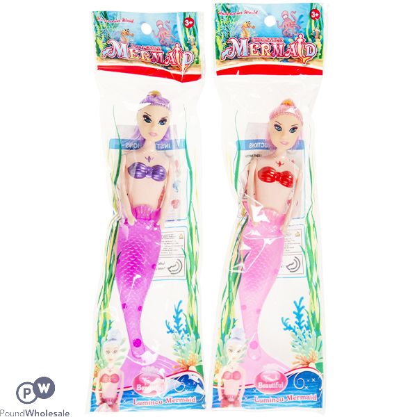 THE LITTLE MERMAID ACTION FIGURE TOY ASSORTED COLOURS