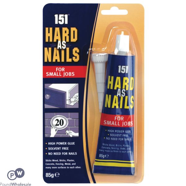 151 HARD AS NAILS HIGH POWER GLUE 85G