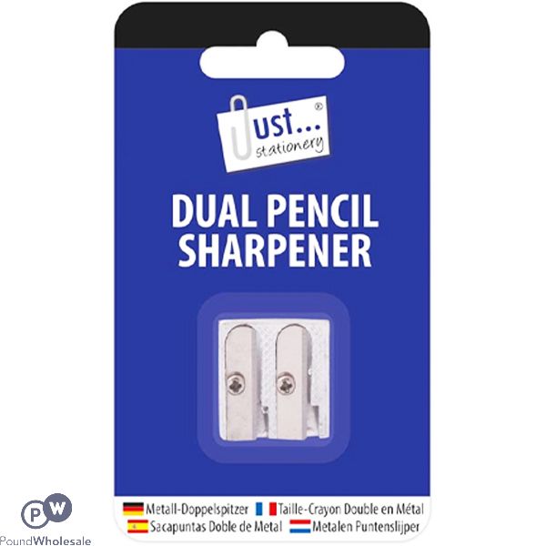 METAL DUAL PENCIL SHARPENER