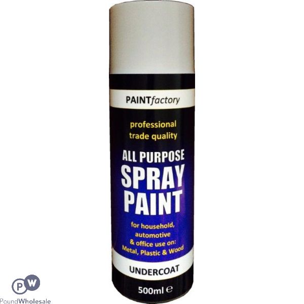 All Purpose Spray Paint White Undercoat 500ml
