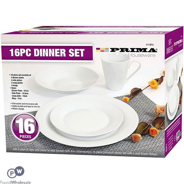 Prima Dinner Set 16pc