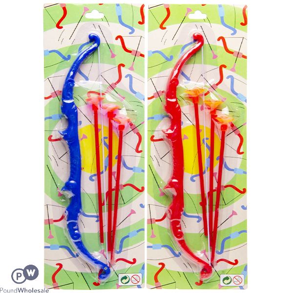 Kids Archery Set 4pc Assorted Colours