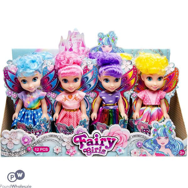 Fairy Girl Dolls Cdu Assorted