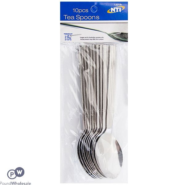 Stainless Steel Teaspoons 10pc