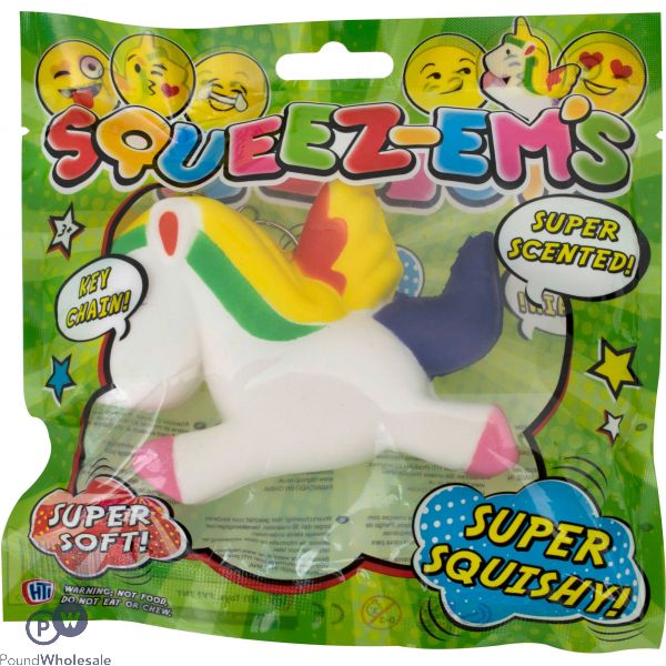 Squeez-ems Scented Super Squishy Large Unicorn
