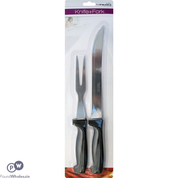 PRIMA CARVING KNIFE & FORK