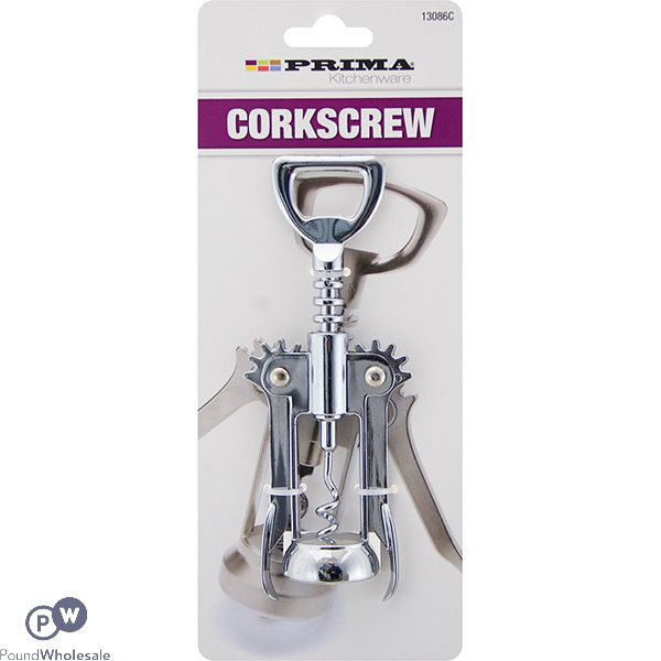 Prima Silver Corkscrew