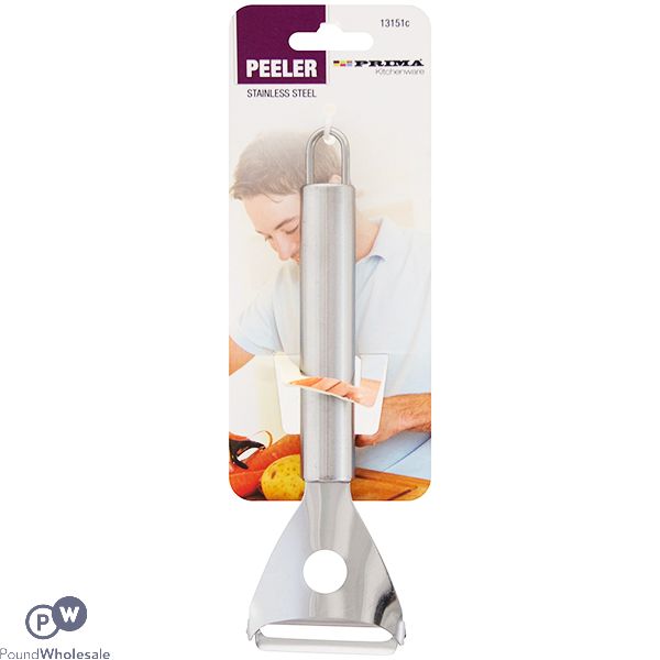 PRIMA STAINLESS STEEL Y-SHAPE SWIVEL PEELER