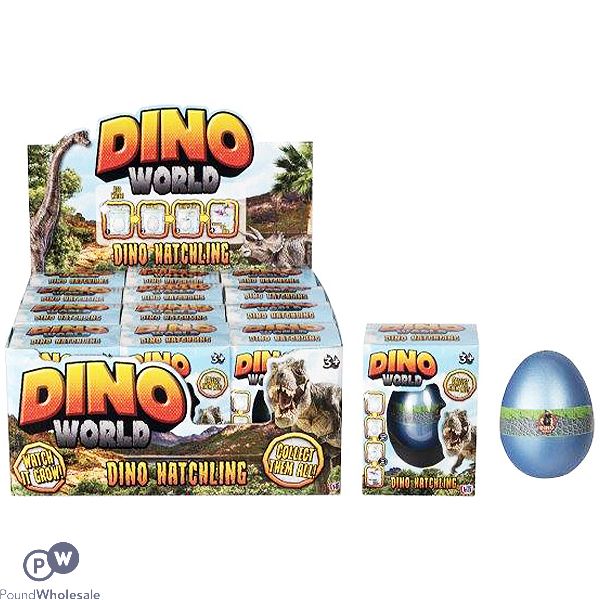 Dino World Dino Hatchling Egg Assorted Cdu