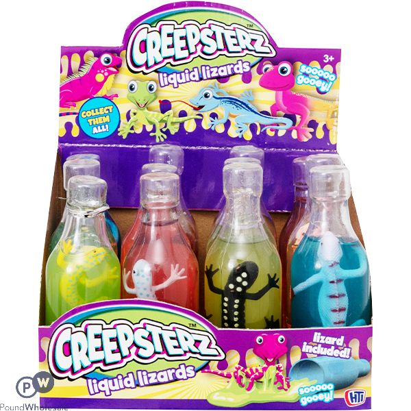 CREEPSTERZ LIQUID LIZARDS CDU ASSORTED