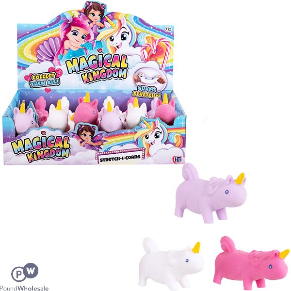 Magical Kingdom Super Stretchy Unicorn Cdu Assorted Colours