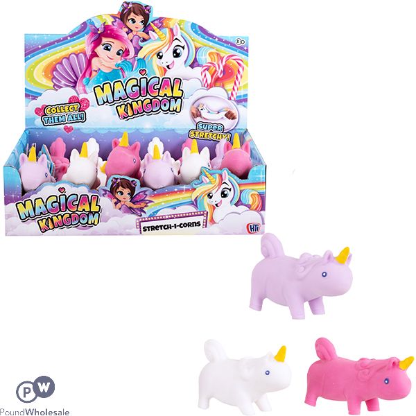 Magical Kingdom Super Stretchy Unicorn CDU Assorted Colours