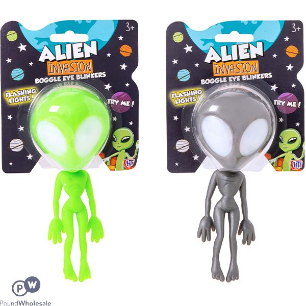 Alien Invasion Bobble Eye Blinkers Alien Toys Assorted Colours