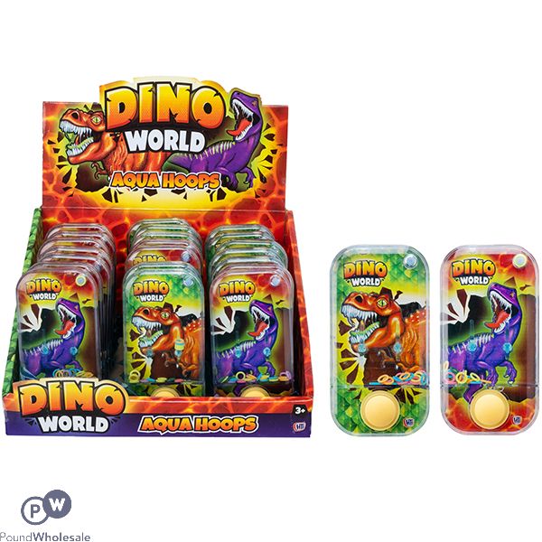 Dino World Aqua Hoops Water Games Cdu Assorted
