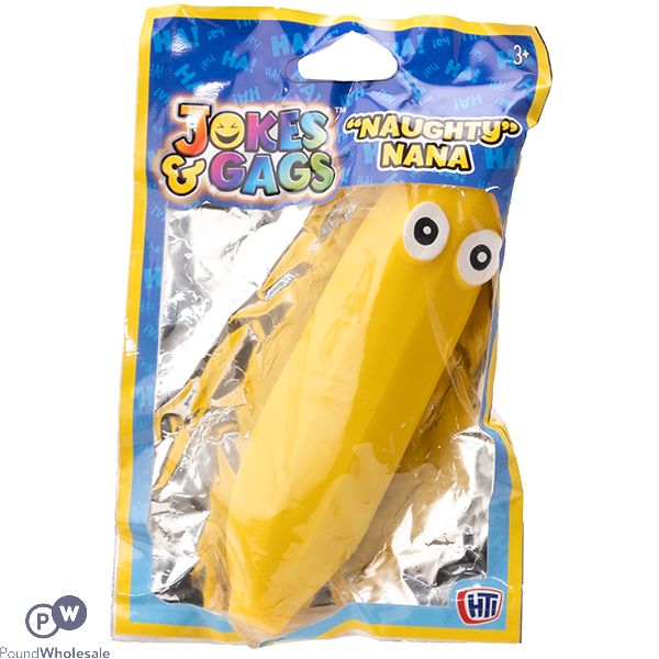 Jokes & Gags Naughty Nana Squish Toy