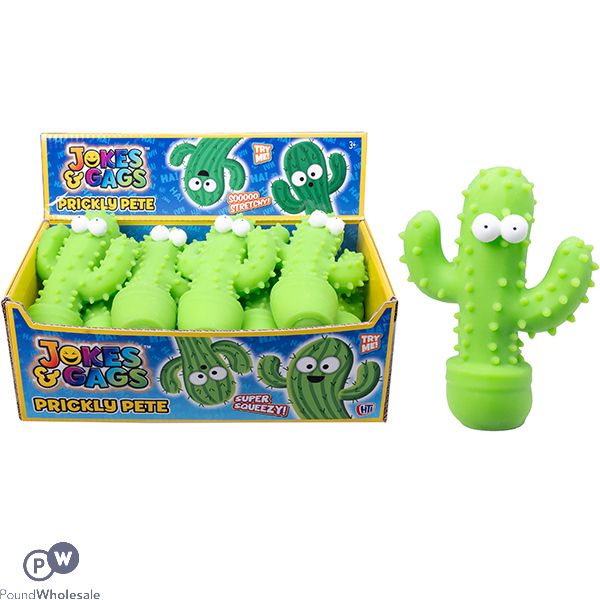 Jokes & Gags Prickly Pete Cactus Squish Toy Cdu