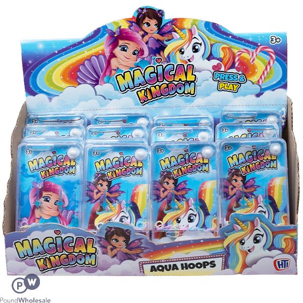 Magical Kingdom Aqua Hoops Water Game Cdu Assorted