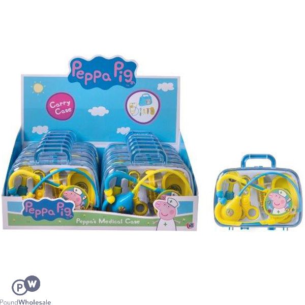 Peppa Pig Peppa's Medical Case CDU Assorted Colours