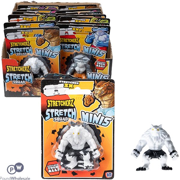 Stretcherz Stretch Squad Mini Monster Toy Cdu Assorted