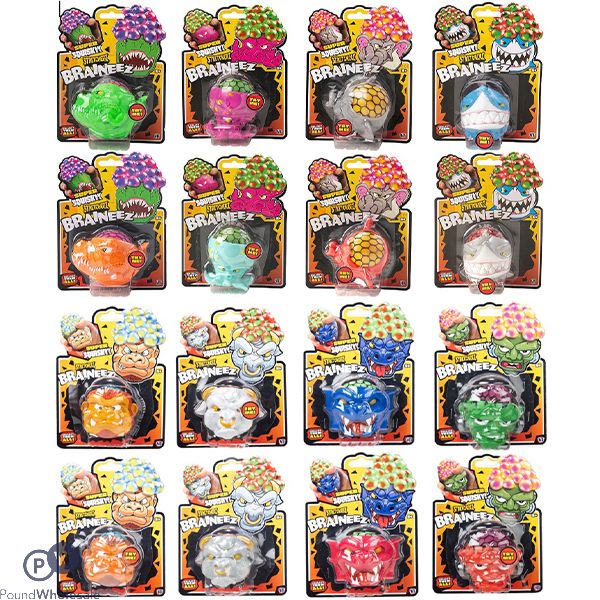 Stretcherz Super Squishy Braineez Wave 2 Toy Assorted