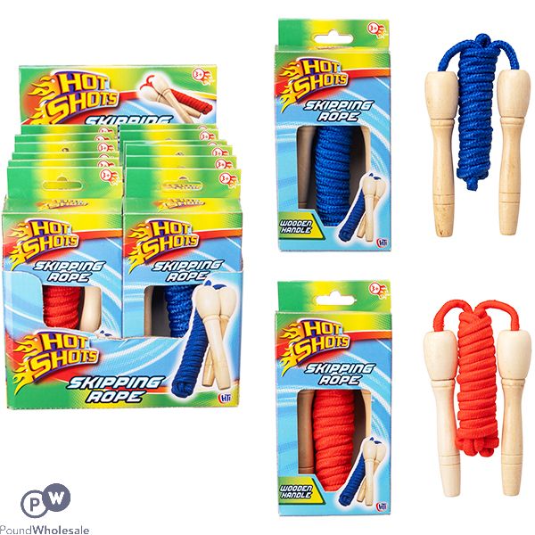 Hot Shots Skipping Rope Cdu Assorted Colours
