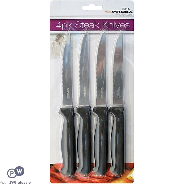 PRIMA STEAK KNIVES 4 PACK