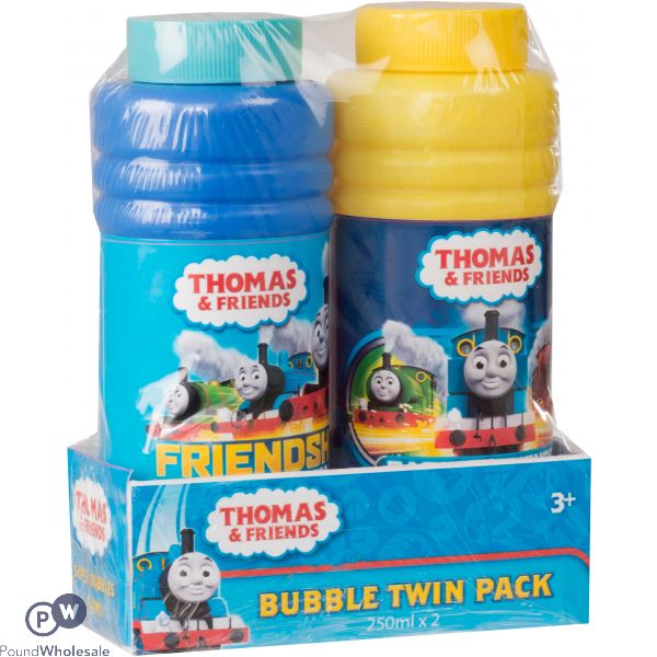 Thomas And Friends Twin Pack Bubbles (250ml X 2)