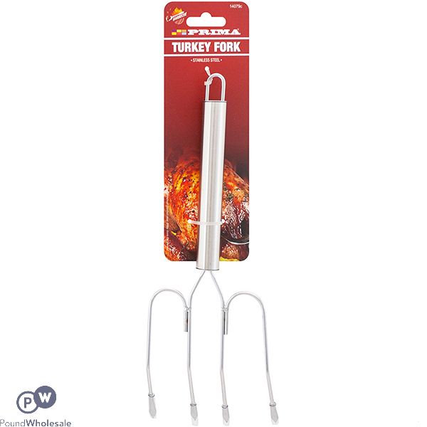 Prima Stainless Steel Turkey Fork