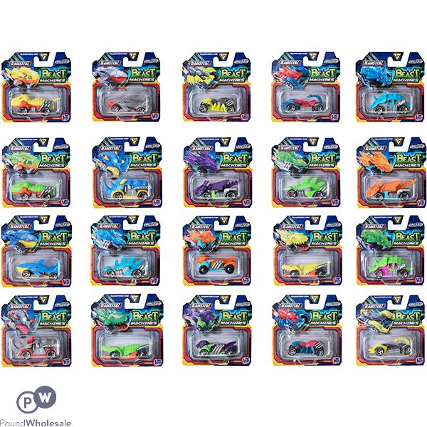 Teamsterz Die-cast Metal Beast Machine Vehicles Assorted