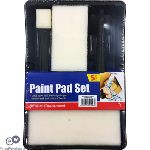 5pc Paint Pad Decorating Set 