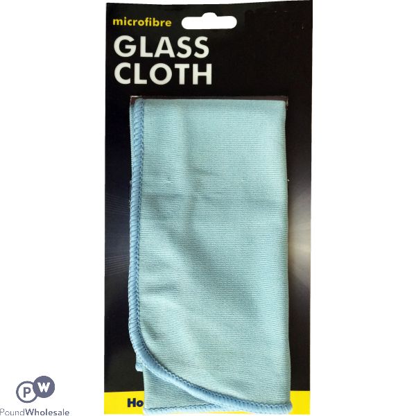 Large Microfibre Glass Cleaning Cloth 40 X 40cm