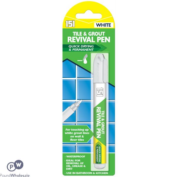 151 TILE & GROUT REVIVAL PEN WHITE